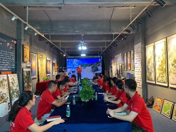 深圳金强人网络营销团队参加牛商汇扒皮大会